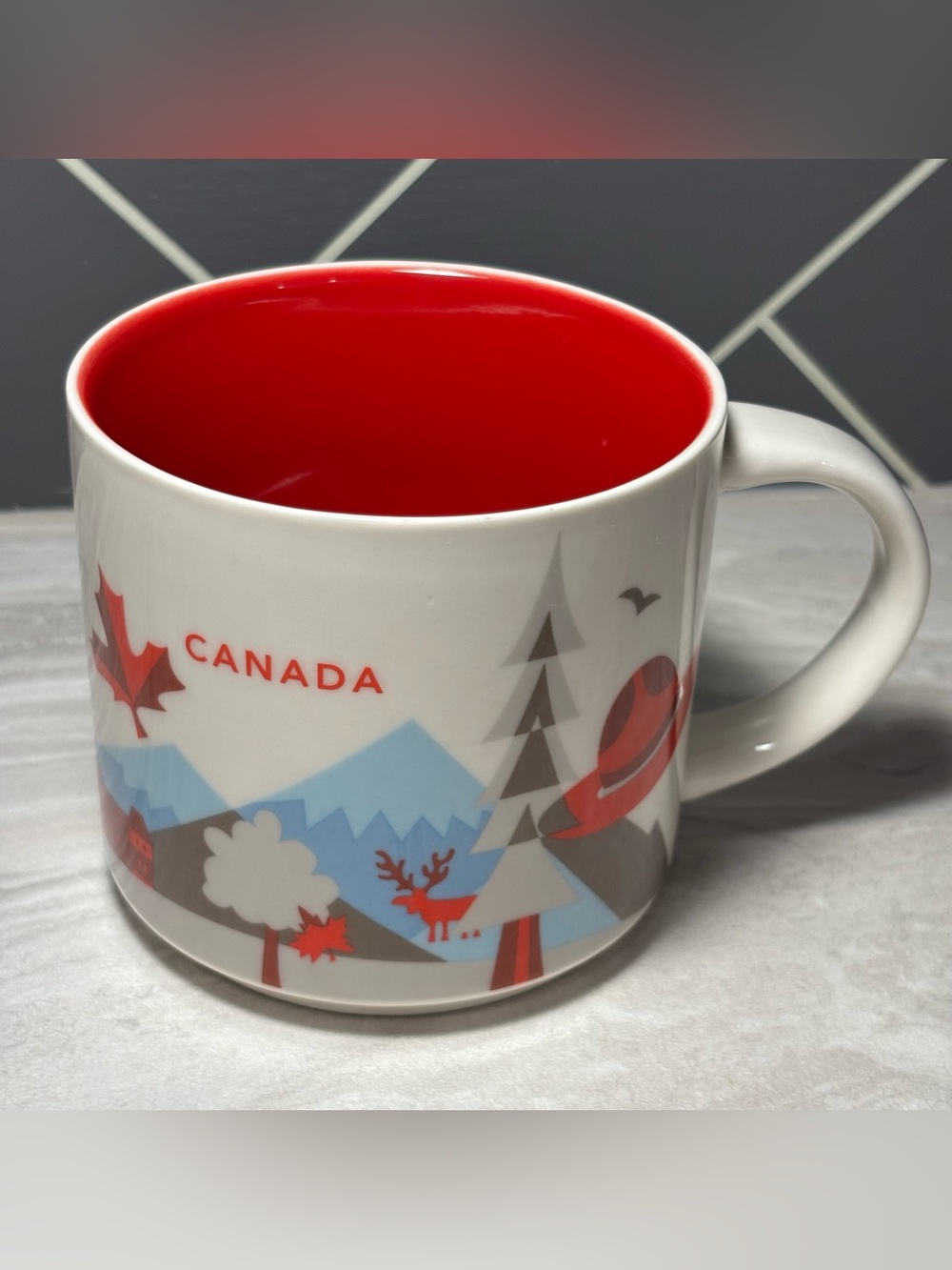 Starbucks Canada You Are Here Collection Series 14oz Coffee Mug - Display Only